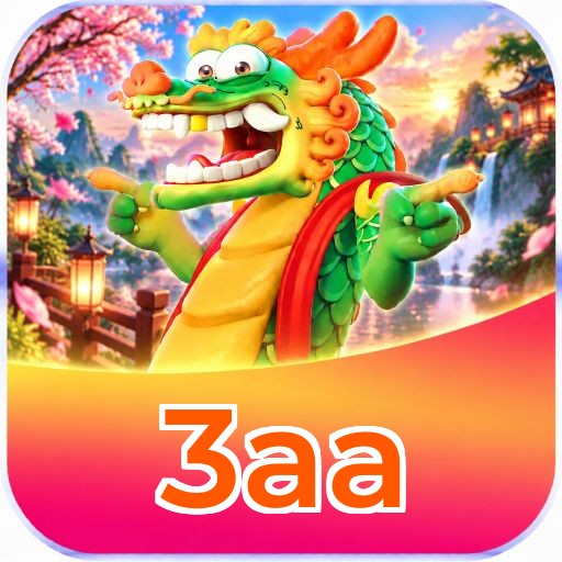 Interface da plataforma 3aa mostrando slots populares e bônus de boas-vindas